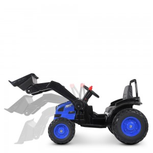 Детский электромобиль Трактор Bambi M 4961 EBLR-4, синий