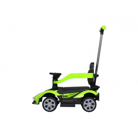 Каталка-толокар, с родительской ручкой, музыка, свет, кожаное сиденье, EVA-колеса, MP3, USB, Bluetoo M 5781EBLR-5