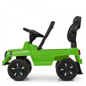 Детская каталка-толокар Bambi M 4128 L-5 Jeep, зеленый
