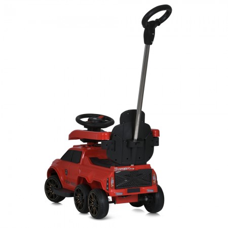 Каталка-толокар M 5900EL-3 2в1 с батьк.ручкой, BLUETOOTH, MP3, USB, EVA, музика, світло, шкіра, червоний Каталка-толокар M 5900EL-3 2в1 с батьк.ручкой, BLUETOOTH, MP3, USB, EVA, музика, світло, шкіра, червоний