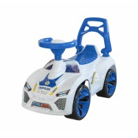  Машинка-толокар "Ламбо" 021 колір білий полиция "ORION"