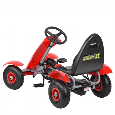 Педальный карт Bambi M 1450-3 красный для детей от 5 лет Педальный карт Bambi M 1450-3 красный для детей от 5 лет