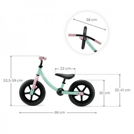 Беговел Kinderkraft 2Way Next Candy Mint KR2WAY25MIN0000 Беговел Kinderkraft 2Way Next Candy Mint KR2WAY25MIN0000