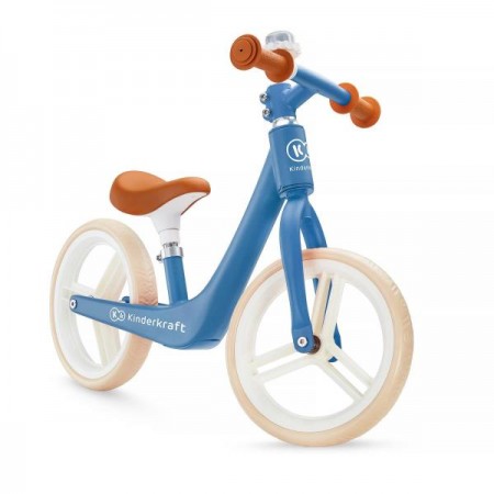 Беговел Kinderkraft Fly Plus голубой KRFLPL00BLU0000
