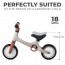 Біговел Kinderkraft Tove 8" сіро-коричневий KRTOVE00BEG0000 Біговел Kinderkraft Tove 8" сіро-коричневий KRTOVE00BEG0000
