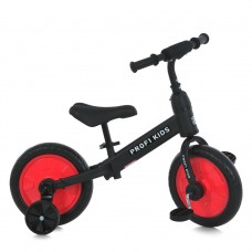 Велосипед-биговел детский PROFI KIDS 12 д. MBB 1012-3 кол.EVA, 2в1, педалі, дод. колеса, ексцентрик