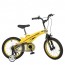 Велосипед дитячий двоколісний PROFI WLN1639D-T-4 Проективної, 16 дюймів, жовтий