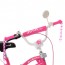 Велосипед дитячий двоколісний PROFI XD1292 Star, 12 дюймів, малиновий
