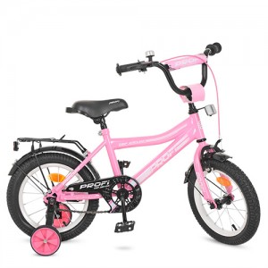 Велосипед дитячий двоколісний PROFI Y12106 Top Grade, 12 дюймів, рожевий