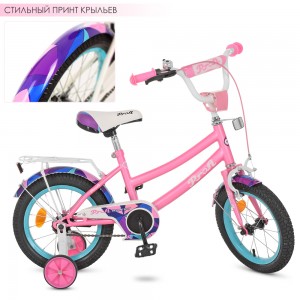 Велосипед детский двухколесный PROFI Y12162 Geometry, 12 дюймов, розовый