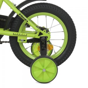 Велосипед детский двухколесный PROFI Y1271-1 Dino, 12 дюймов, салатовый