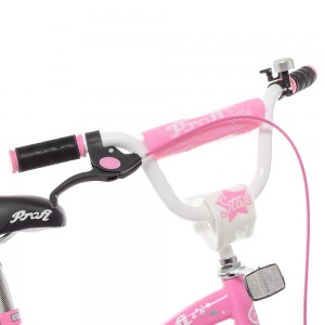 Велосипед детский двухколесный PROFI Y1291 Star, 12 дюймов, розовый