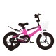 Велосипед детский PROF1 14д. MB 141020-2 STELLAR, SKD75, магнез.рама, вилка, обод, перед/зад.диск.торм., кошик, крила, доп.кол, рожевий