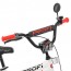 Велосипед детский двухколесный PROFI T14154 Space, 14 дюймов, красно-белый