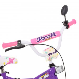 Велосипед детский двухколесный PROFI T1463 Original girl, 14 дюймов, розово-фиолетовый