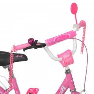 Велосипед детский двухколесный PROFI Y1411 Princess, 14 дюймов, розовый