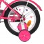 Велосипед дитячий двоколісний PROFI Y1413-1 Princess, 14 дюймів, малиновий