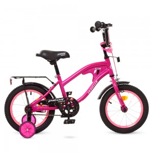 Велосипед дитячий двоколісний PROFI Y14183 TRAVELER, 14 дюймів, малиновий