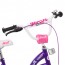 Велосипед детский двухколесный PROFI Y1422-1 Bloom, 14 дюймов, фиолетовый