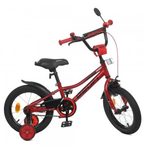 Велосипед дитячий двоколісний PROFI Y14221 Prime, 14 дюймів, червоний