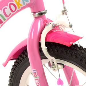 Велосипед детский двухколесный PROFI Y14241 Unicorn, 14 дюймов, розовый