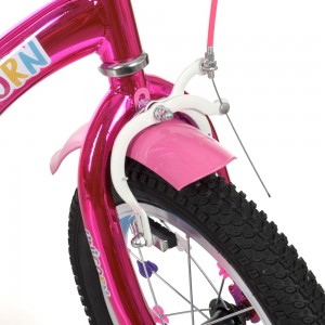 Велосипед дитячий двоколісний PROFI Y14242S Unicorn, 14 дюймів, малиновий