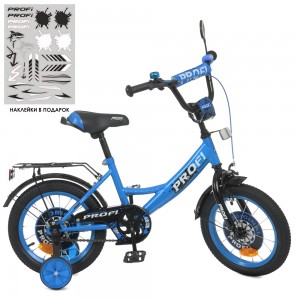 Велосипед дитячий двоколісний PROFI Y1444 Original boy, 14 дюймів, синій