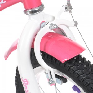Велосипед дитячий двоколісний PROFI Y1491-1 Star, 14 дюймів, рожевий