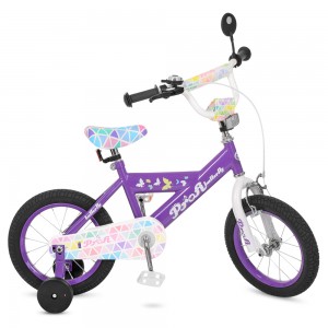 Велосипед детский двухколесный PROFI L16132 Butterfly, 16 дюймов, фиолетовый