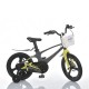 Велосипед детский PROF1 16д. MB 161020-3 STELLAR, SKD75, магнез.рама, вилка, обод, перед/зад.диск.торм., корзина, крылья, доп.колл, серо-желтый