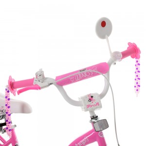 Велосипед дитячий двоколісний PROFI SY16191 Angel Wings, 16 дюймів, рожевий