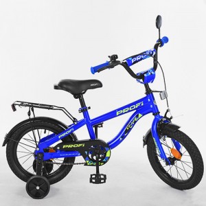 Велосипед детский двухколесный PROFI T16151 Space, 16 дюймов, синий