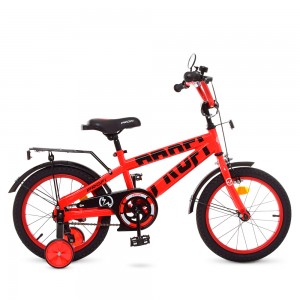 Велосипед детский двухколесный PROFI T16171 Flash, 16 дюймов, красный
