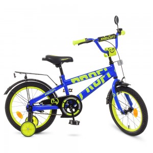 Велосипед дитячий двоколісний PROFI T16175 Flash, 16 дюймів, синій
