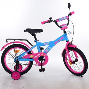 Велосипед детский двухколесный PROFI T1664 Original girl, 16 дюймов, розово-голубой