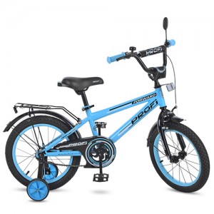 Велосипед детский двухколесный PROFI T1674 Forward, 16 дюймов, голубой