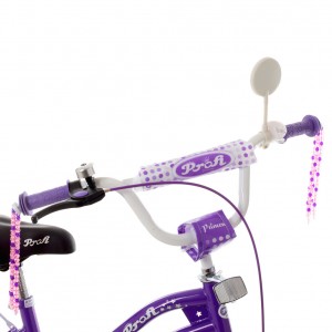 Велосипед дитячий двоколісний PROFI XD1693 Star, 16 дюймів, фіолетовий