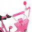 Велосипед дитячий двоколісний PROFI Y1611-1 Princess, 16 дюймів, рожевий