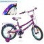 Велосипед детский двухколесный PROFI Y16161 Geometry, 16 дюймов, фиолетовый