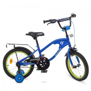 Велосипед дитячий двоколісний PROFI Y16182 TRAVELER, 16 дюймів, синій