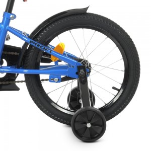 Велосипед детский двухколесный PROFI Y16212-1 Shark, 16 дюймов, синий