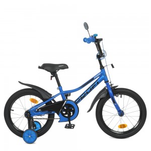 Велосипед дитячий двоколісний PROFI Y16223-1 Prime, 16 дюймів, синій