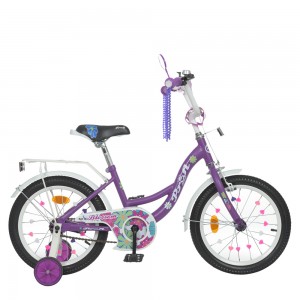 Велосипед дитячий двоколісний PROFI Y16303N Blossom, 16 дюймів, бузковий