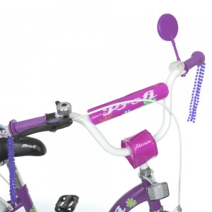 Велосипед дитячий двоколісний PROFI Y16303N Blossom, 16 дюймів, бузковий