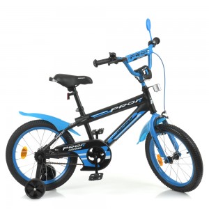 Велосипед дитячий двоколісний PROFI Y16323-1 Inspirer, 16 дюймів, синій
