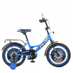Велосипед детский двухколесный PROFI Y1644-1 Original boy, 16 дюймов, синий