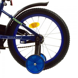 Велосипед дитячий двоколісний PROFI Y1672 Dino, 16 дюймів, темно-синій
