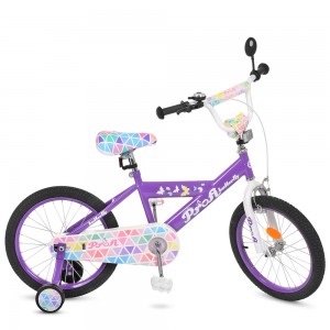 Велосипед детский двухколесный PROFI L18132 Butterfly, 18 дюймов, сиреневый