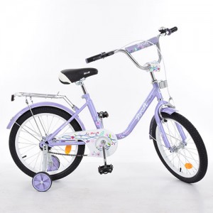 Велосипед детский двухколесный PROFI L1883 Flower, 18 дюймов, фиолетовый