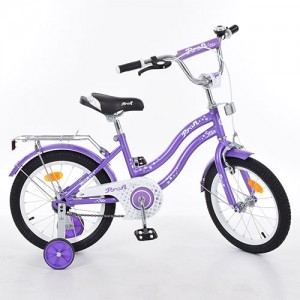 Велосипед детский двухколесный PROFI L1893 Star, 18 дюймов, фиолетовый